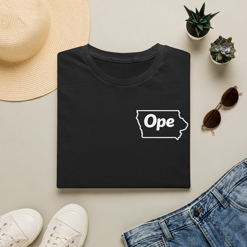 Ope Iowa Shirt | Midwest Humor T-Shirt | Funny Iowa Gift