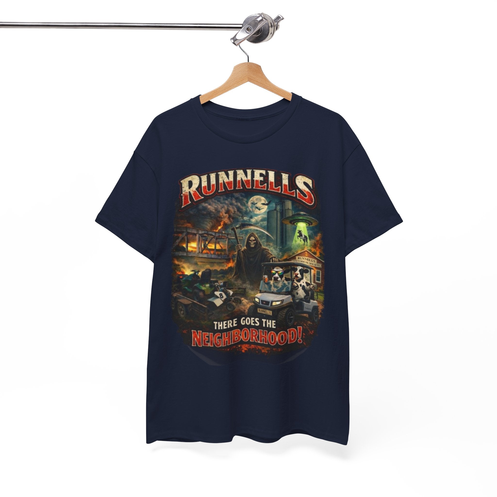 There Goes the Neighborhood | Runnells, Iowa Graphic Tee