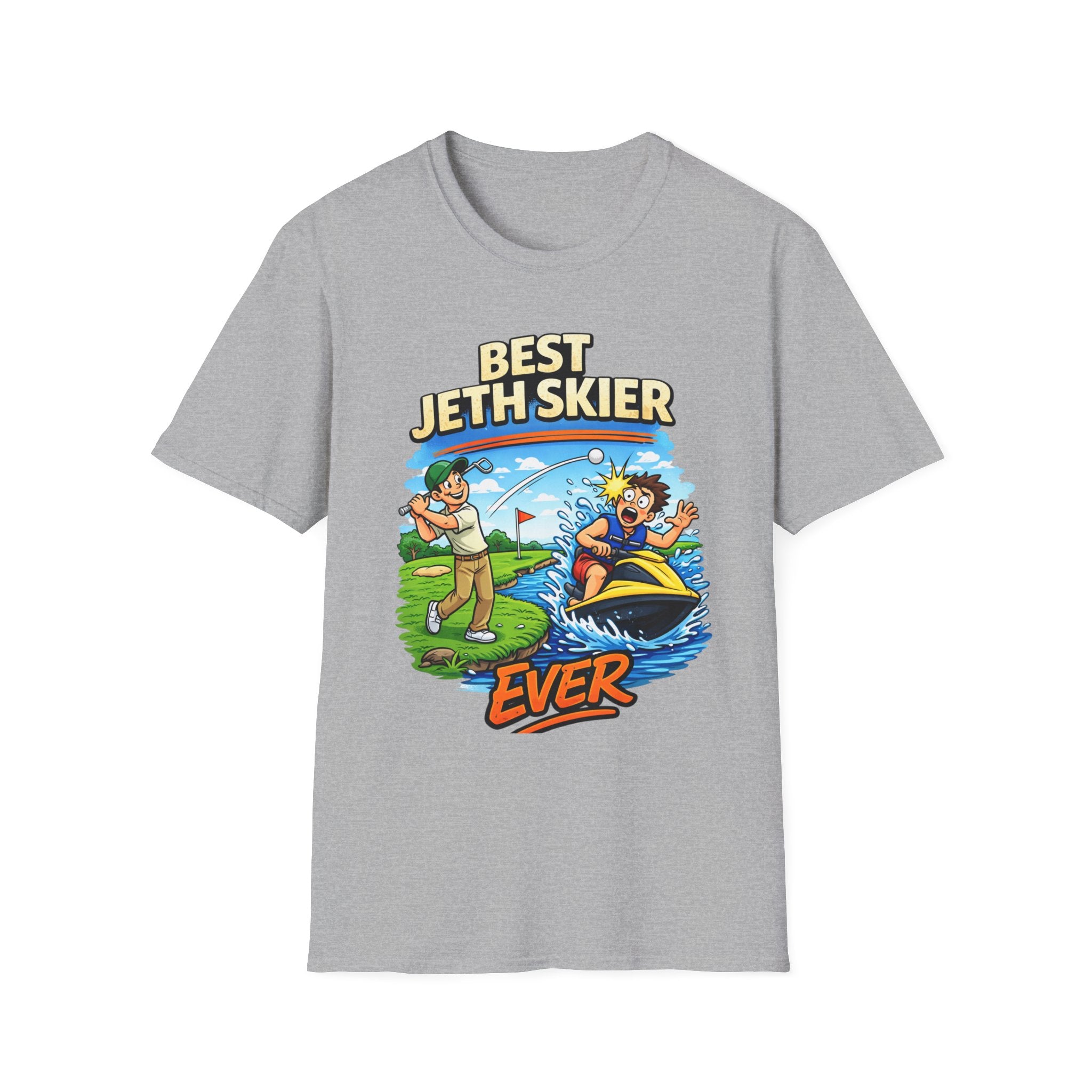 Best Jet Skier Funny Golf Shirt | Bad Golf Humor Tee | Golf Gift