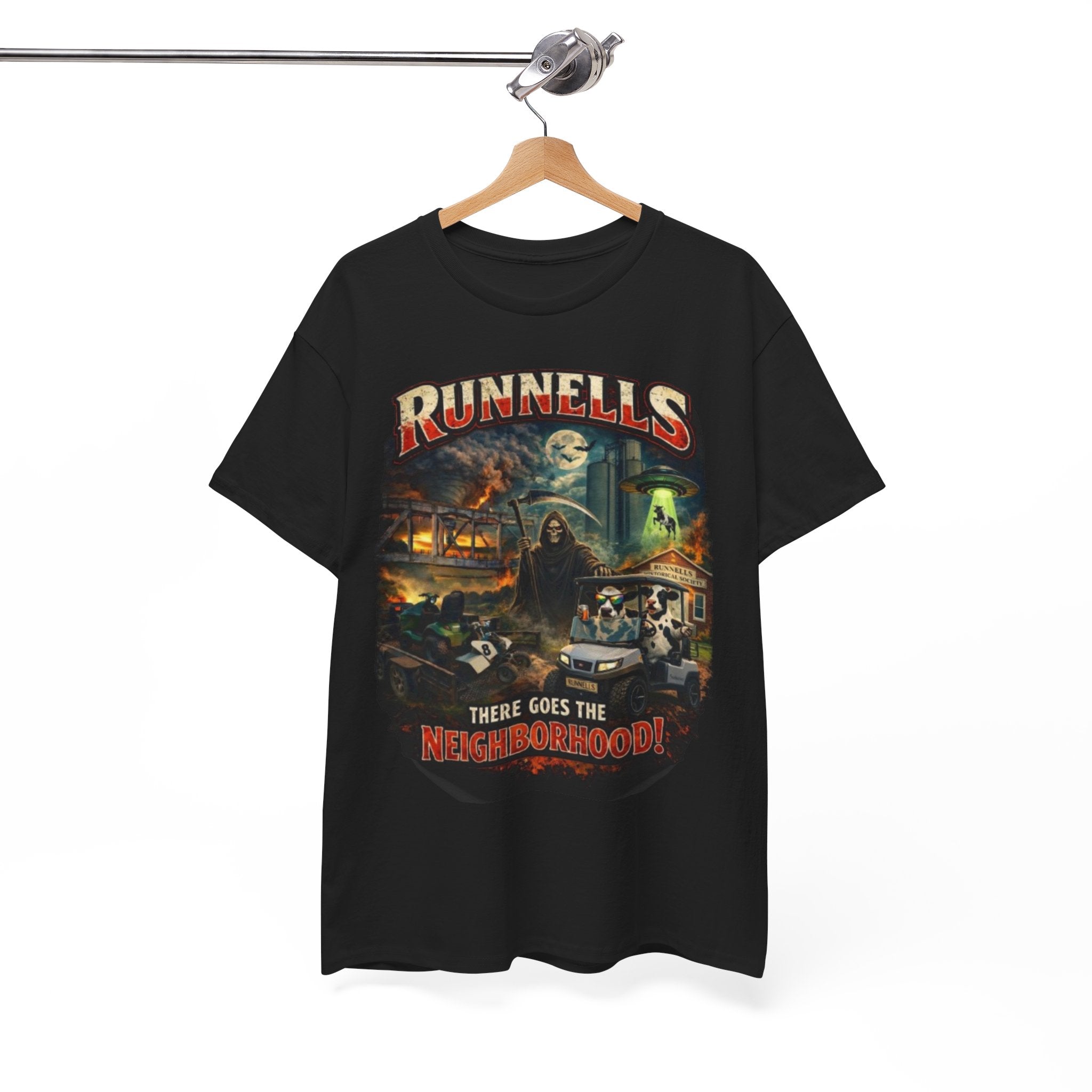 There Goes the Neighborhood | Runnells, Iowa Graphic Tee