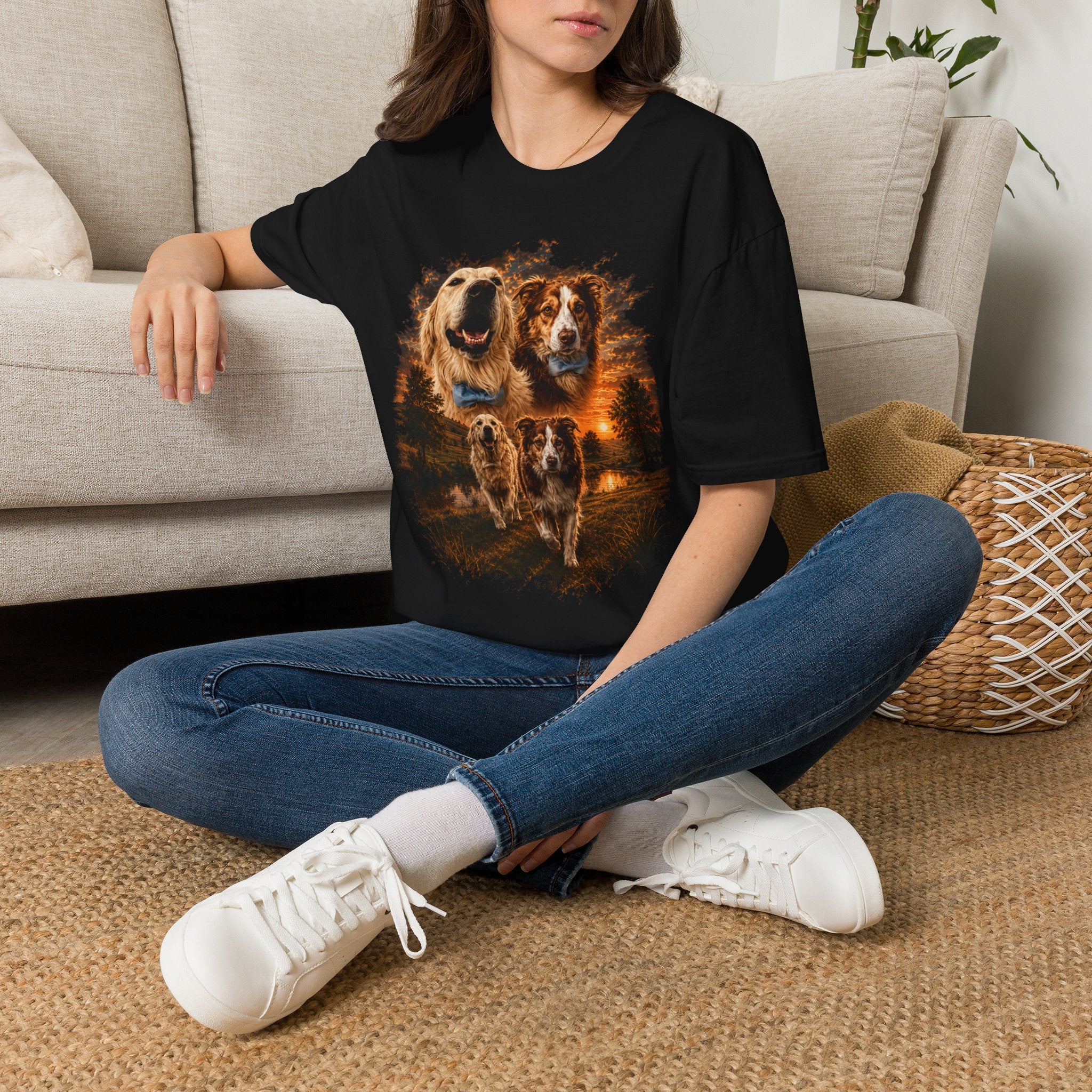 KH Custom Dog T-Shirt | SteamyJay Productions
