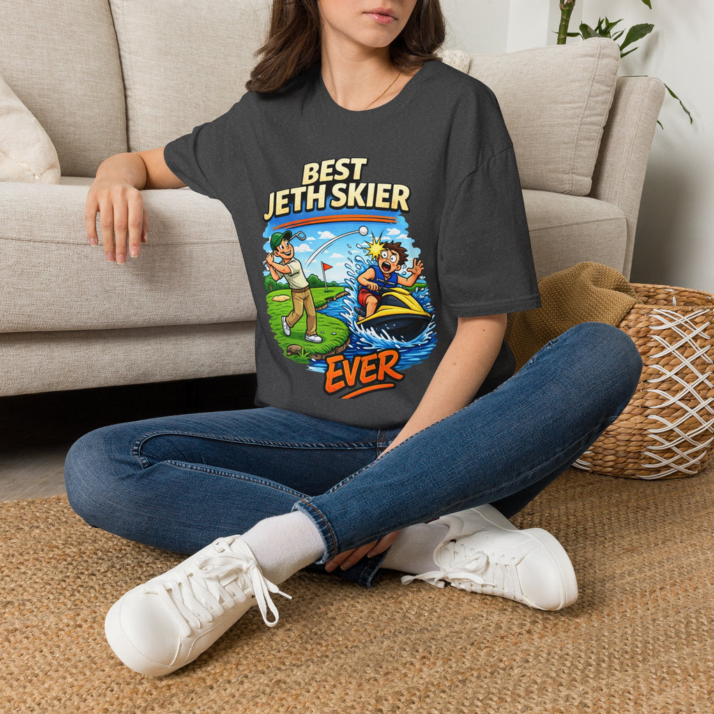 Best Jet Skier Funny Golf Shirt | Bad Golf Humor Tee | Golf Gift
