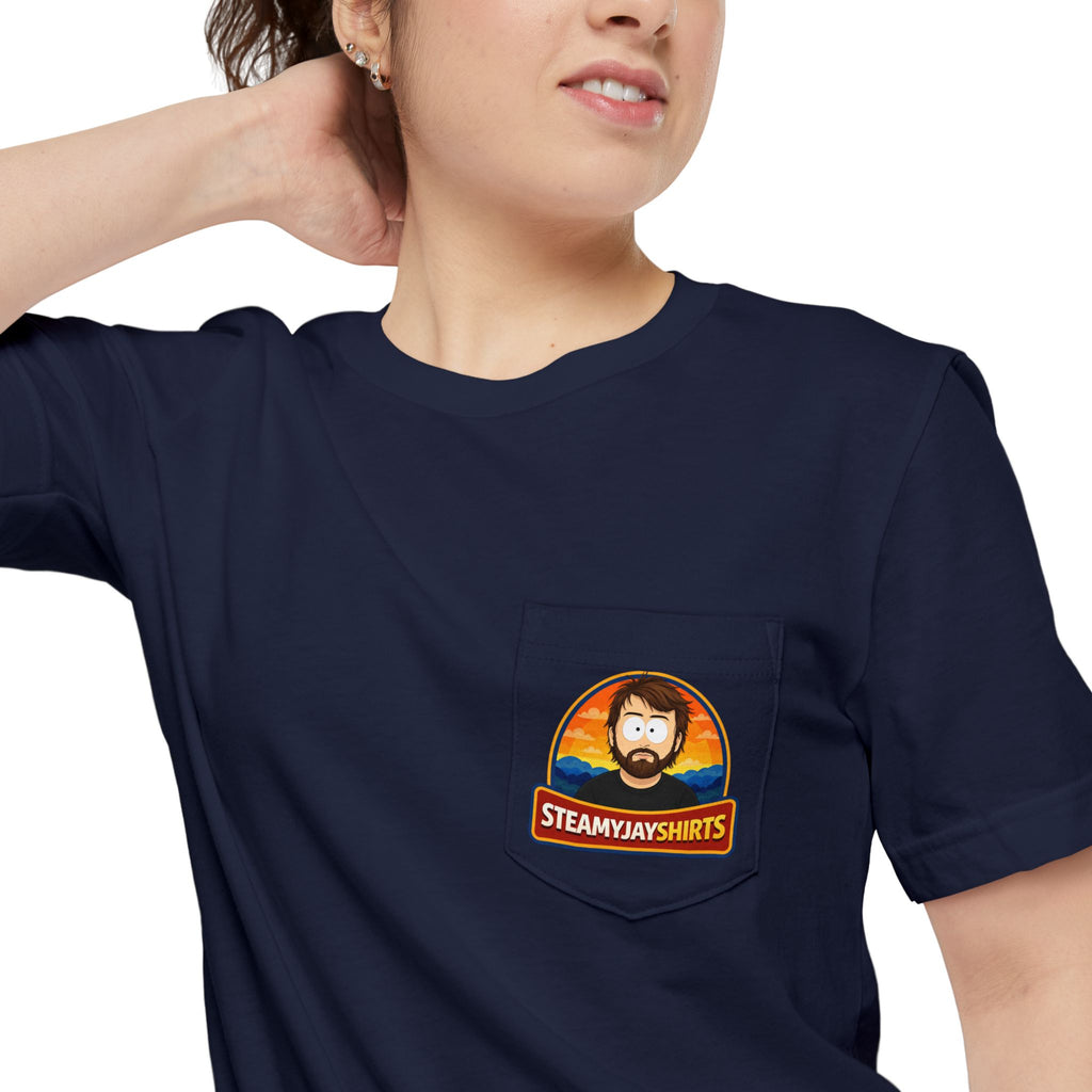SteamyJayShirts Logo Tee | Original Brand Graphic Shirt