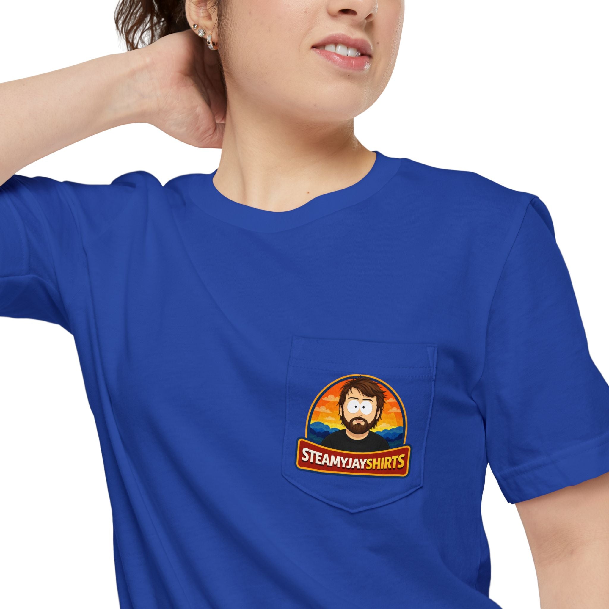 SteamyJayShirts Logo Tee | Original Brand Graphic Shirt