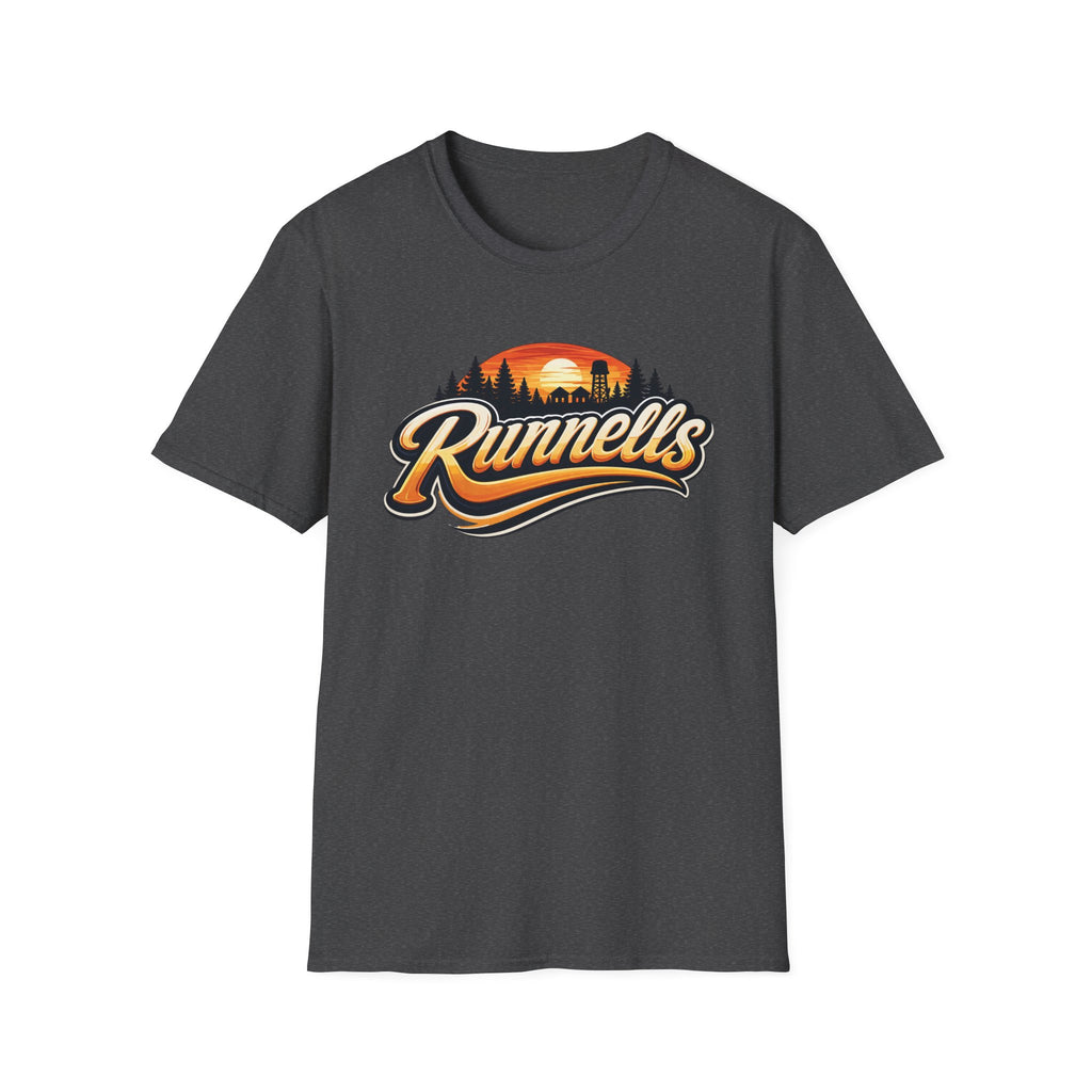 Runnells, Iowa Classic Logo T-Shirt | Vintage Small Town Tee