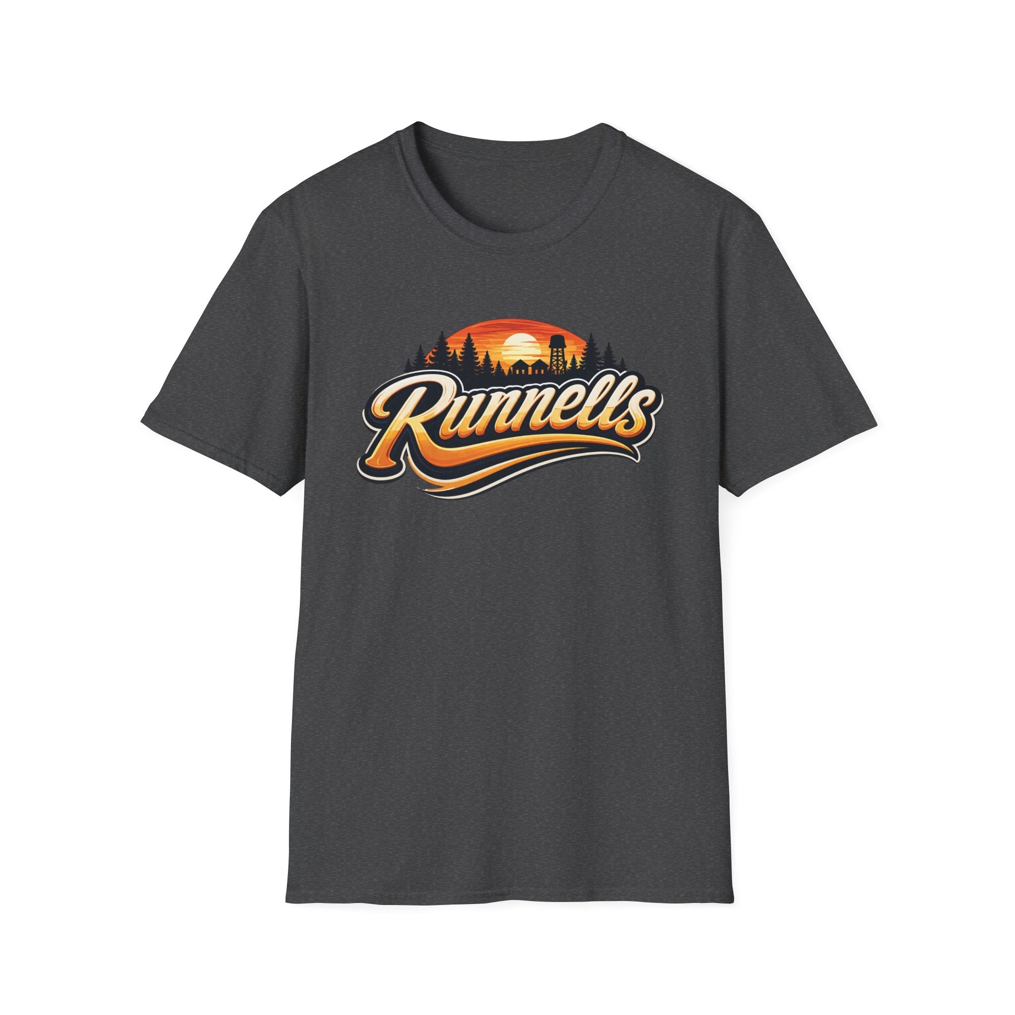 Runnells, Iowa Classic Logo T-Shirt | Vintage Small Town Tee