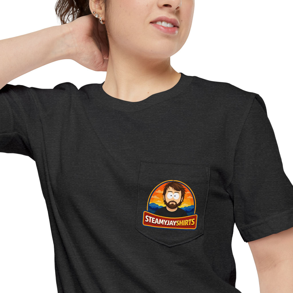 SteamyJayShirts Logo Tee | Original Brand Graphic Shirt