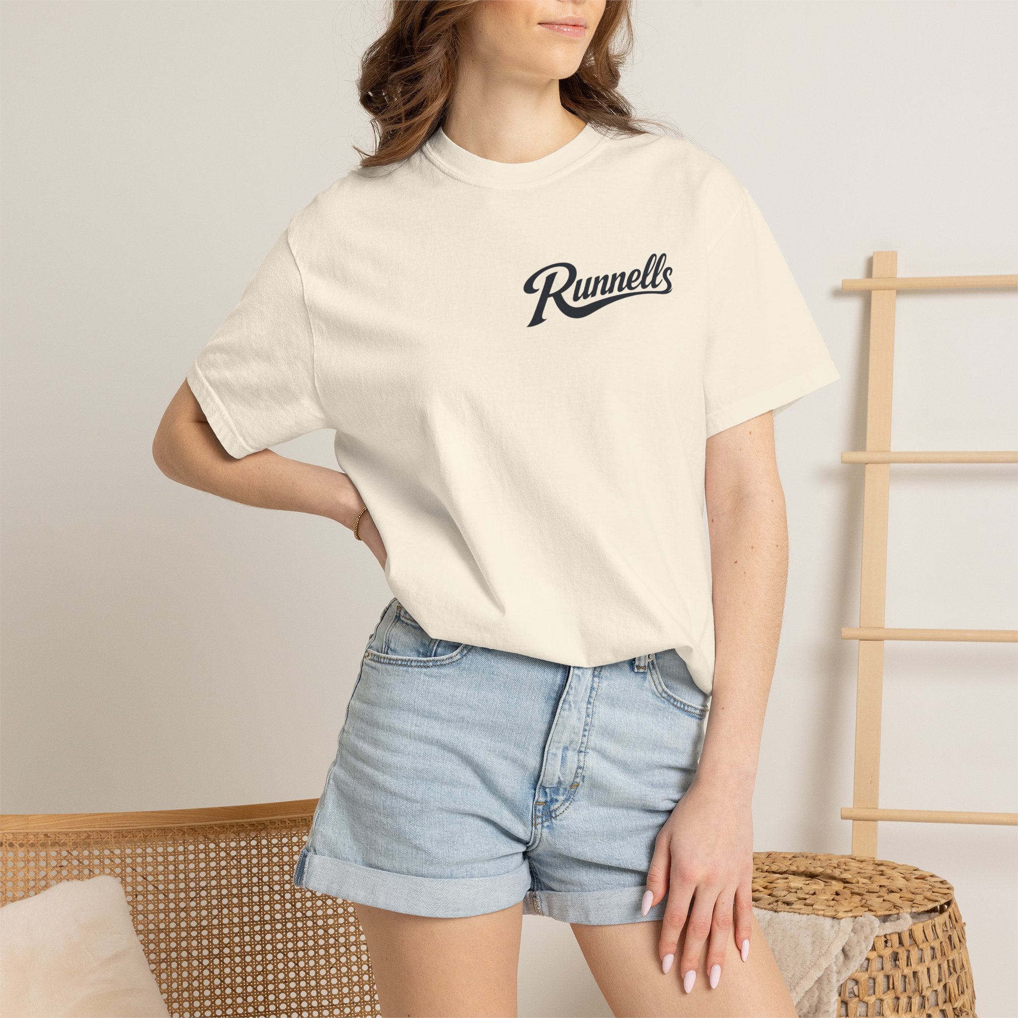 Runnells Iowa Everyday T-Shirt | Minimal Hometown Logo Tee