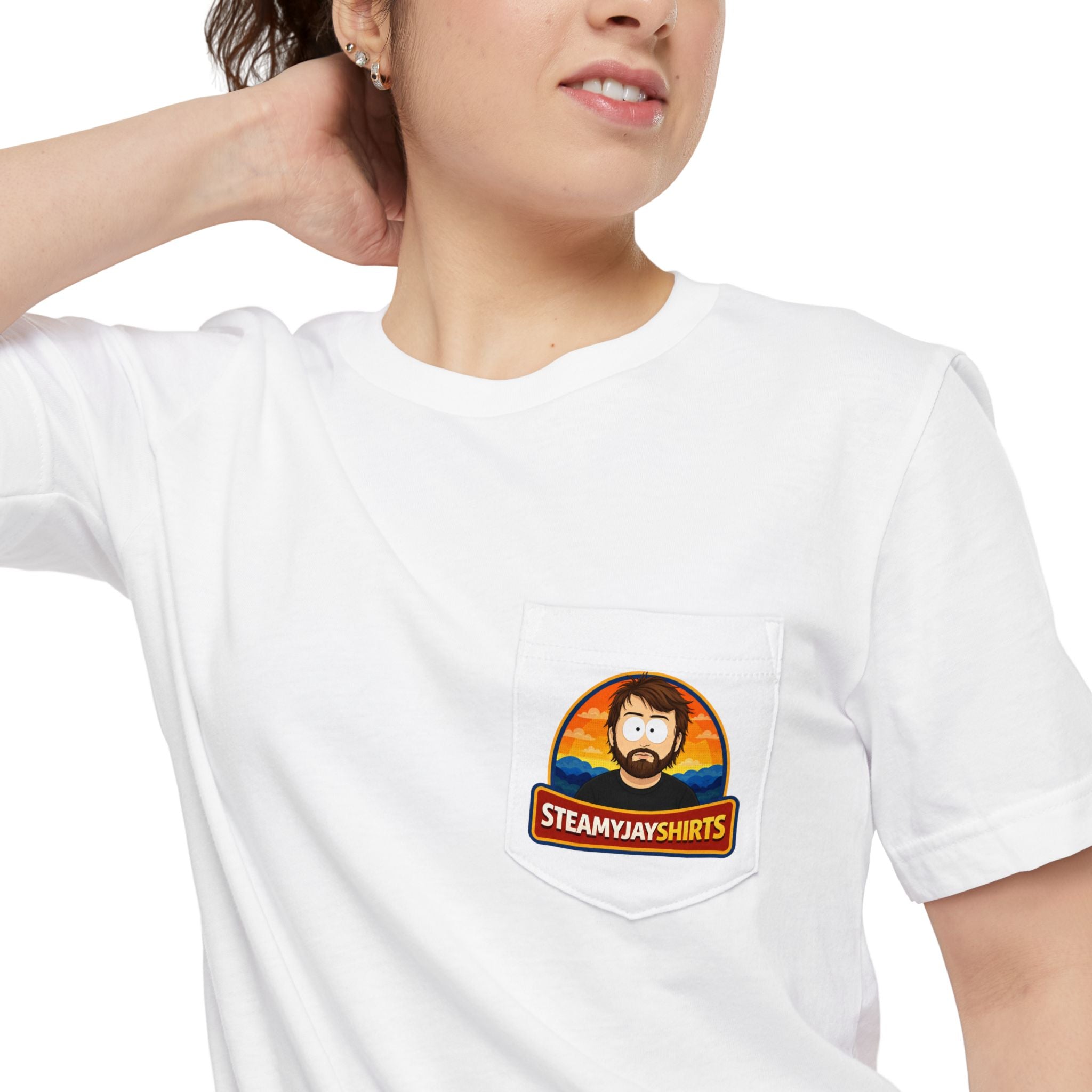 SteamyJayShirts Logo Tee | Original Brand Graphic Shirt