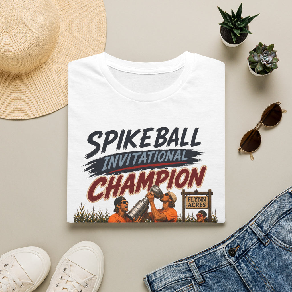 Spikeball Invitational Champion T-Shirt — SteamyJay Custom Client Design