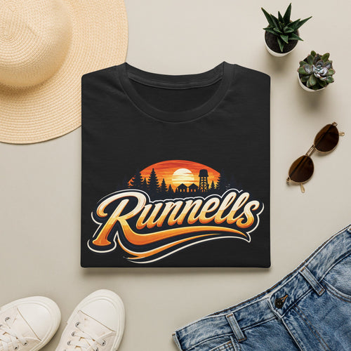 Runnells, Iowa Classic Logo T-Shirt | Vintage Small Town Tee