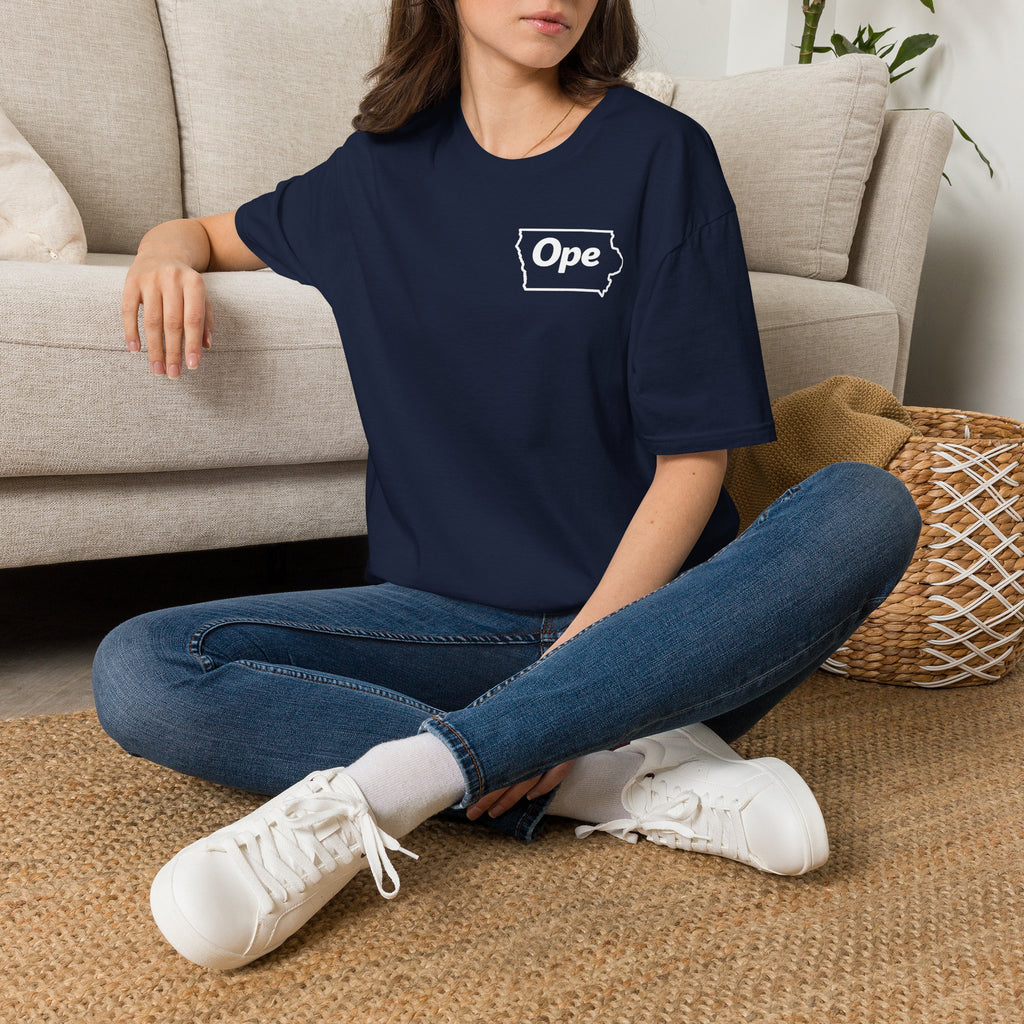 Ope Iowa Shirt | Midwest Humor T-Shirt | Funny Iowa Gift