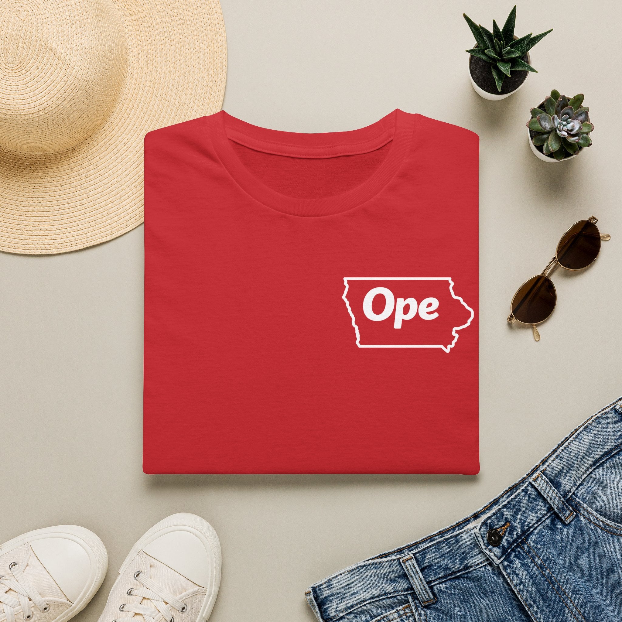 Ope Iowa Shirt | Midwest Humor T-Shirt | Funny Iowa Gift