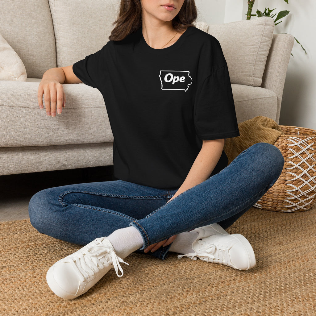 Ope Iowa Shirt | Midwest Humor T-Shirt | Funny Iowa Gift
