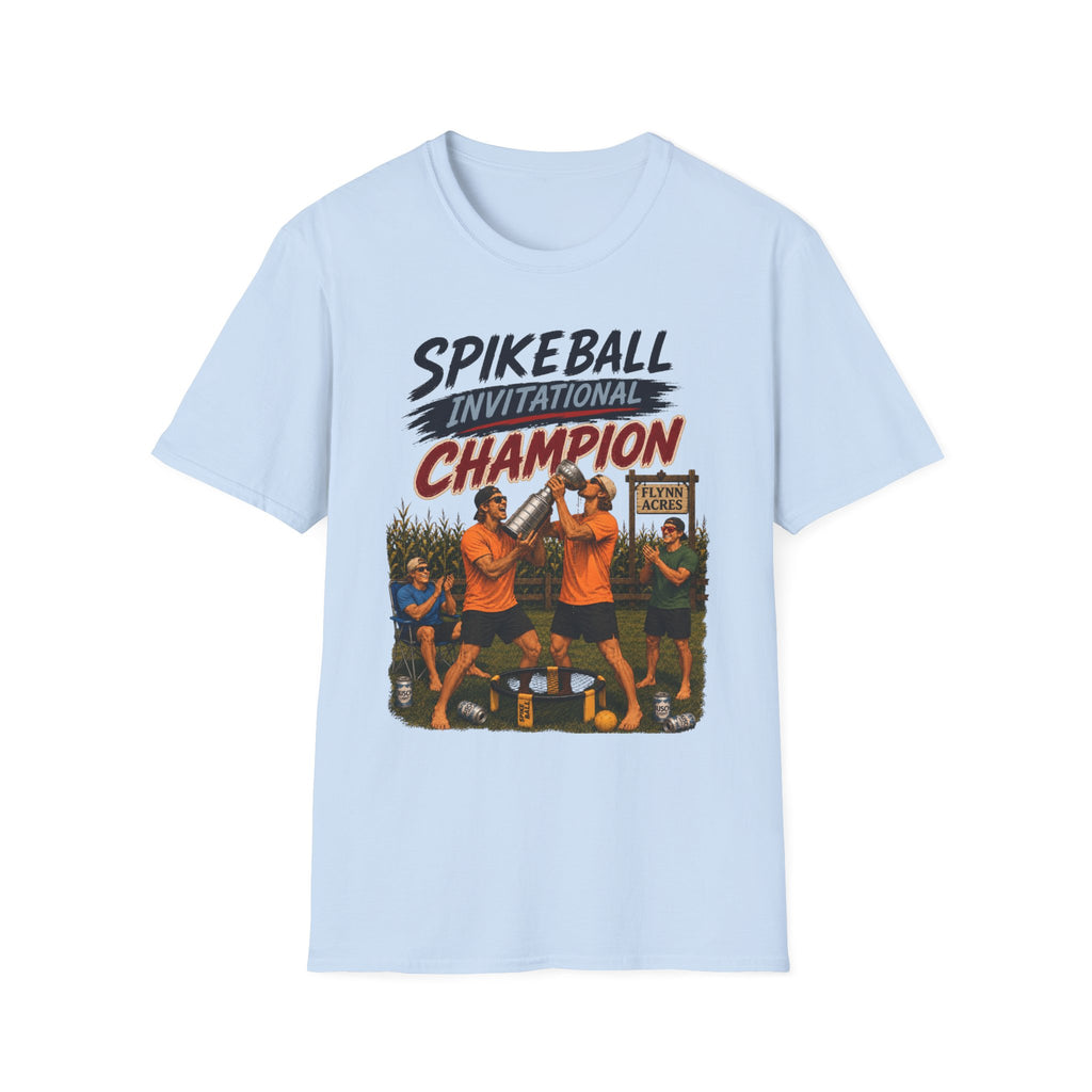 Spikeball Invitational Champion T-Shirt — SteamyJay Custom Client Design