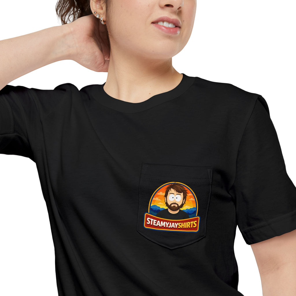 SteamyJayShirts Logo Tee | Original Brand Graphic Shirt