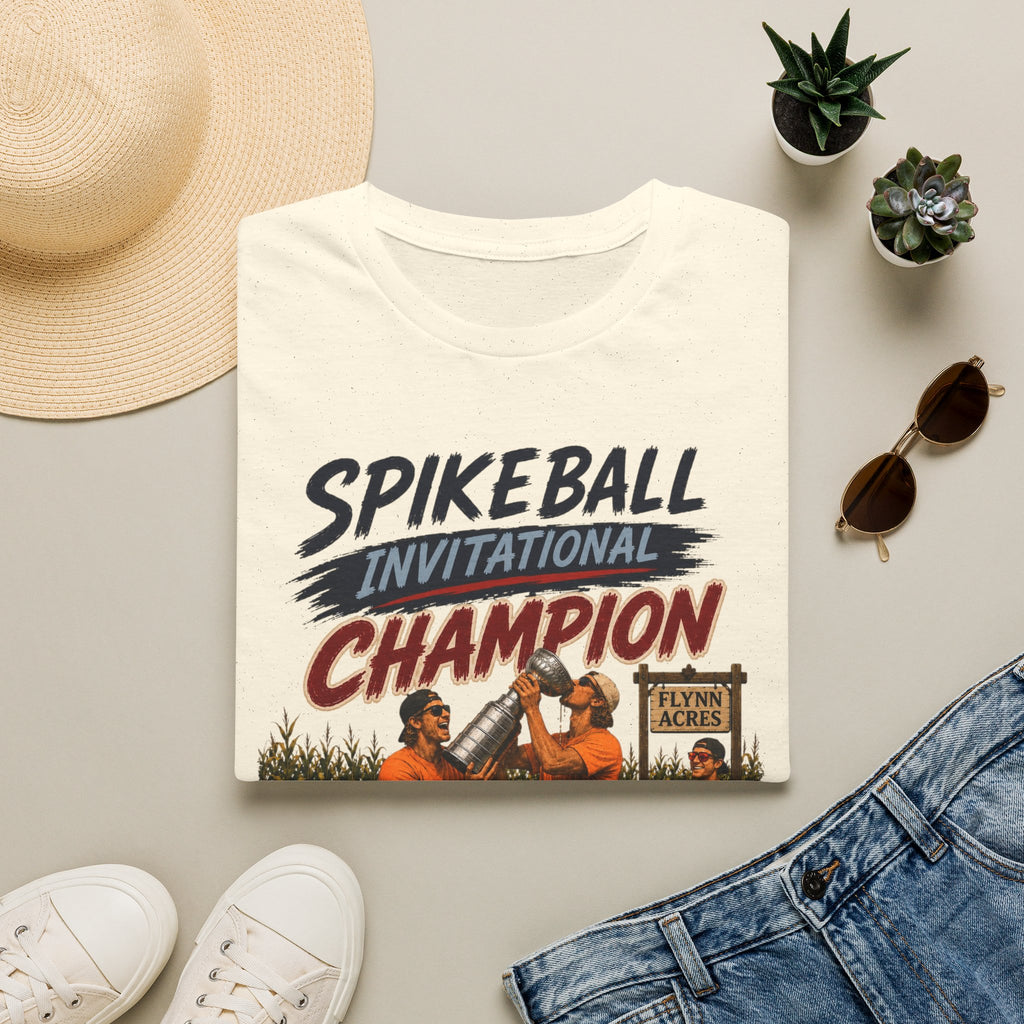 Spikeball Invitational Champion T-Shirt — SteamyJay Custom Client Design