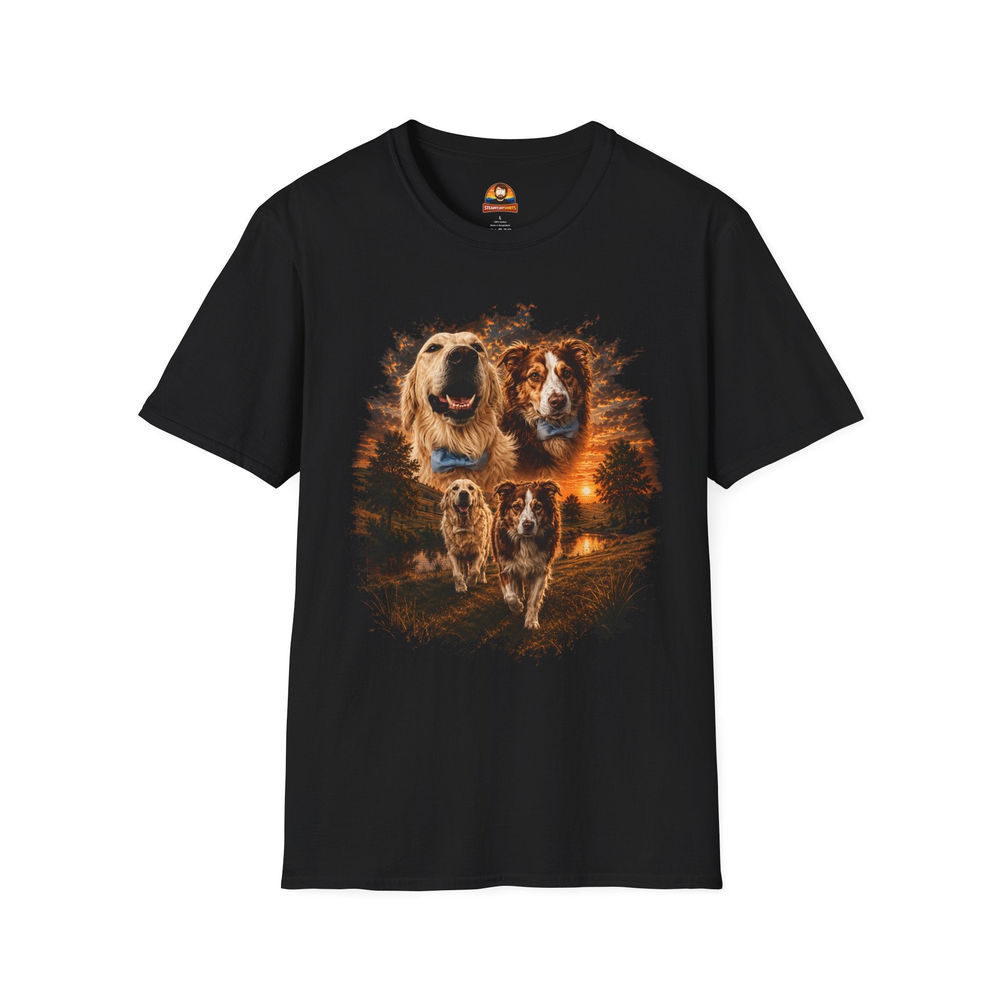 KH Custom Dog T-Shirt | SteamyJay Productions