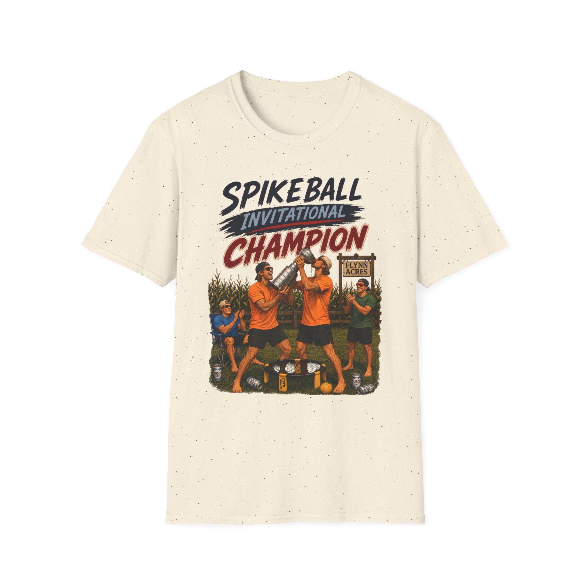 Spikeball Invitational Champion T-Shirt — SteamyJay Custom Client Design