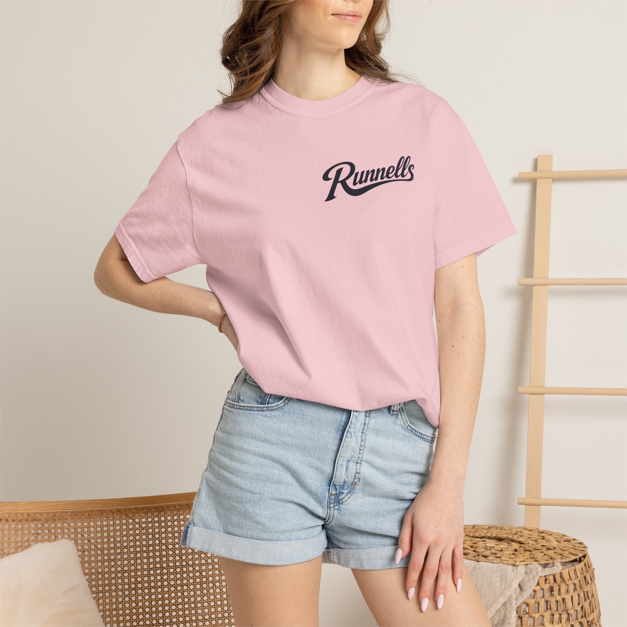 Runnells Iowa Everyday T-Shirt | Minimal Hometown Logo Tee