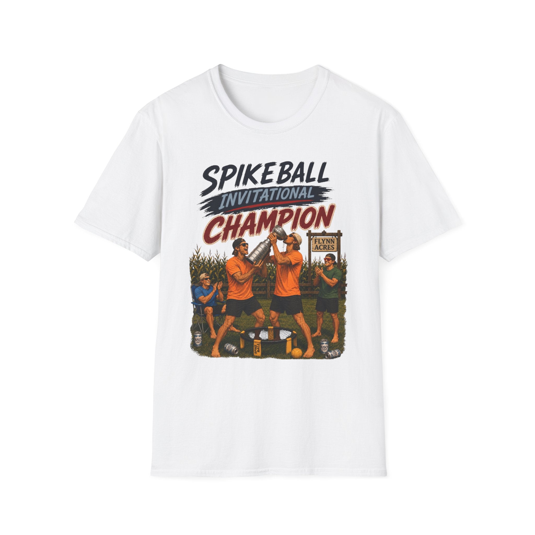 Spikeball Invitational Champion T-Shirt — SteamyJay Custom Client Design