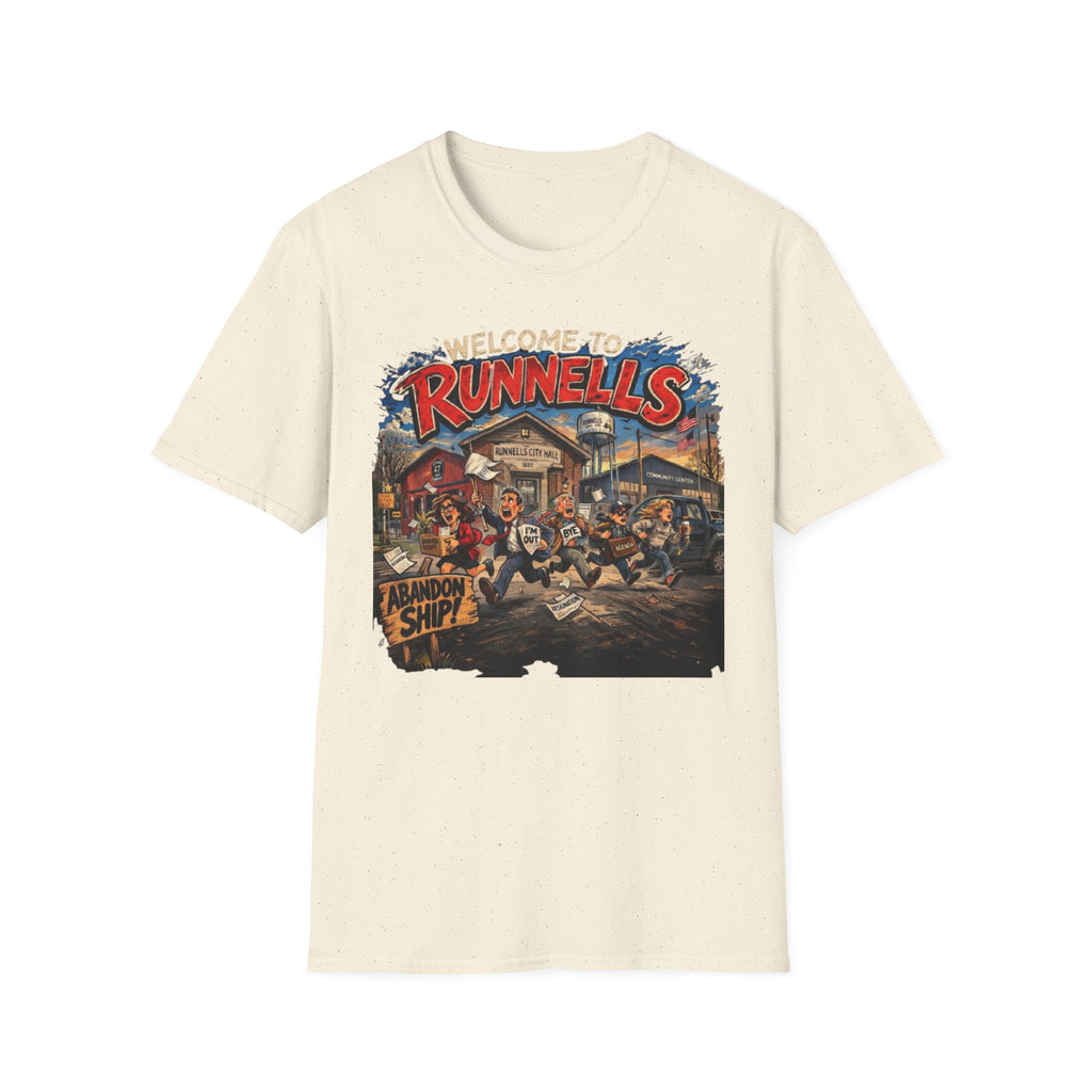 Welcome to Runnells IA T-Shirt | Local Humor Tee