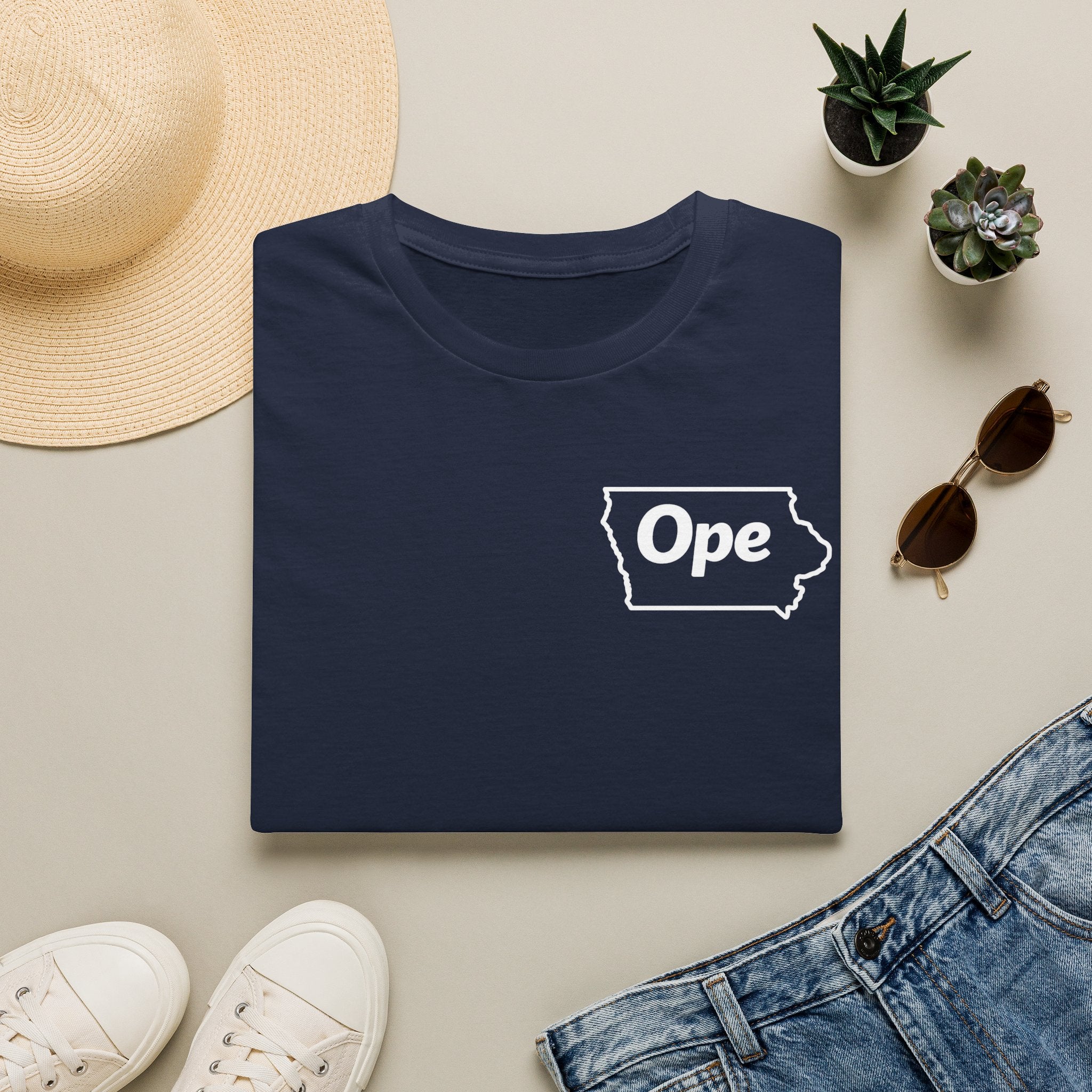 Ope Iowa Shirt | Midwest Humor T-Shirt | Funny Iowa Gift