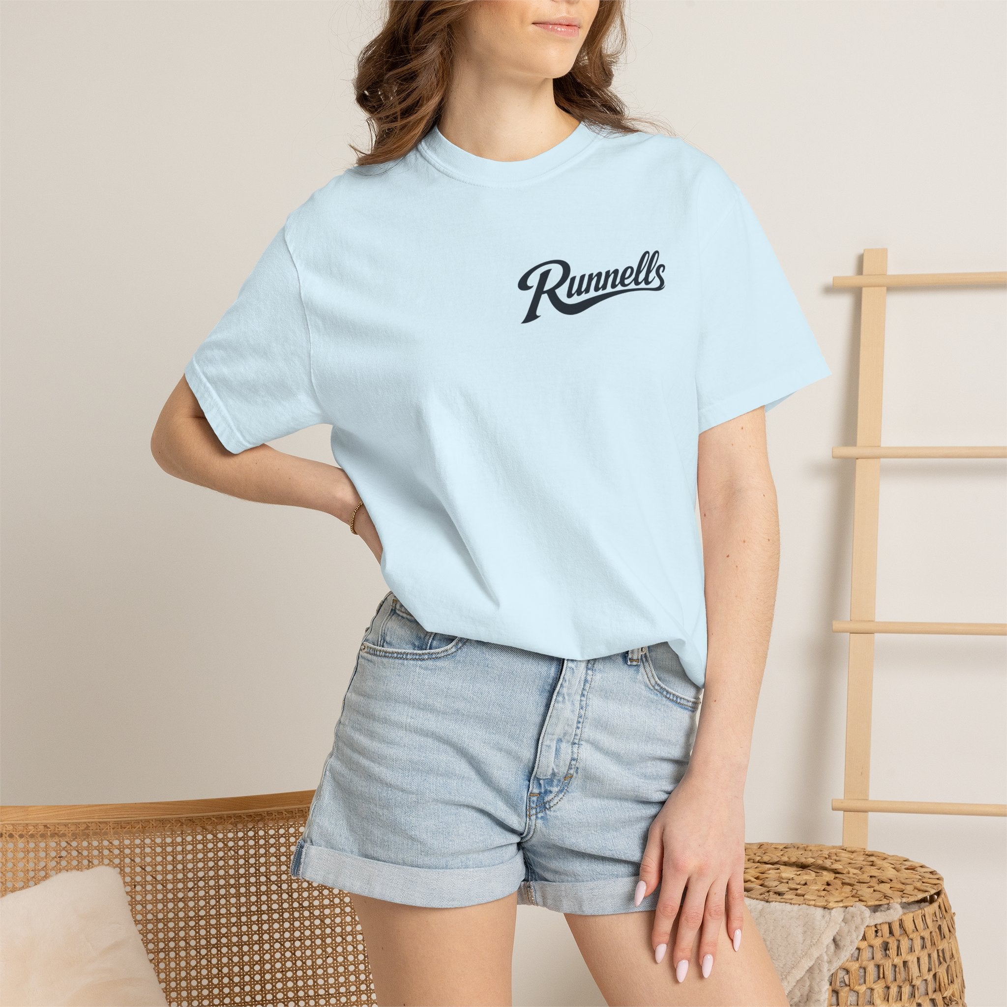 Runnells Iowa Everyday T-Shirt | Minimal Hometown Logo Tee