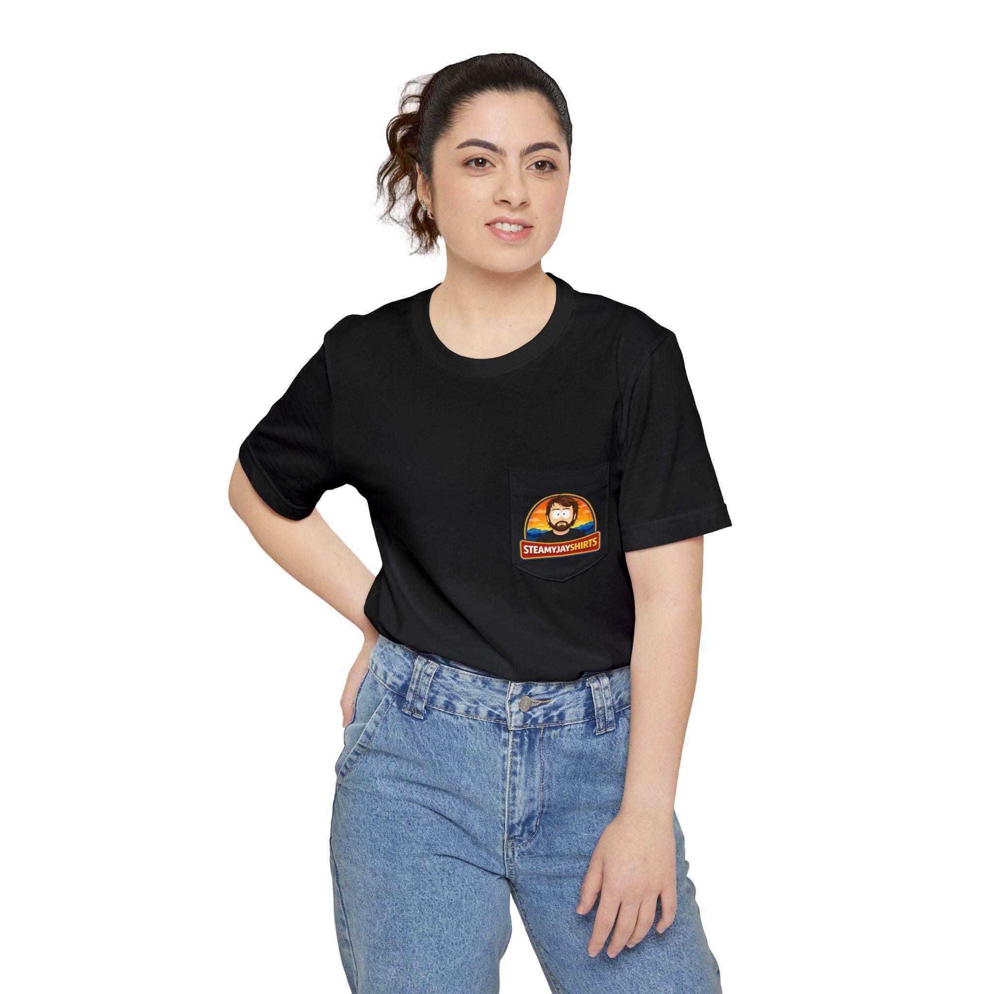 SteamyJayShirts Logo Tee | Original Brand Graphic Shirt