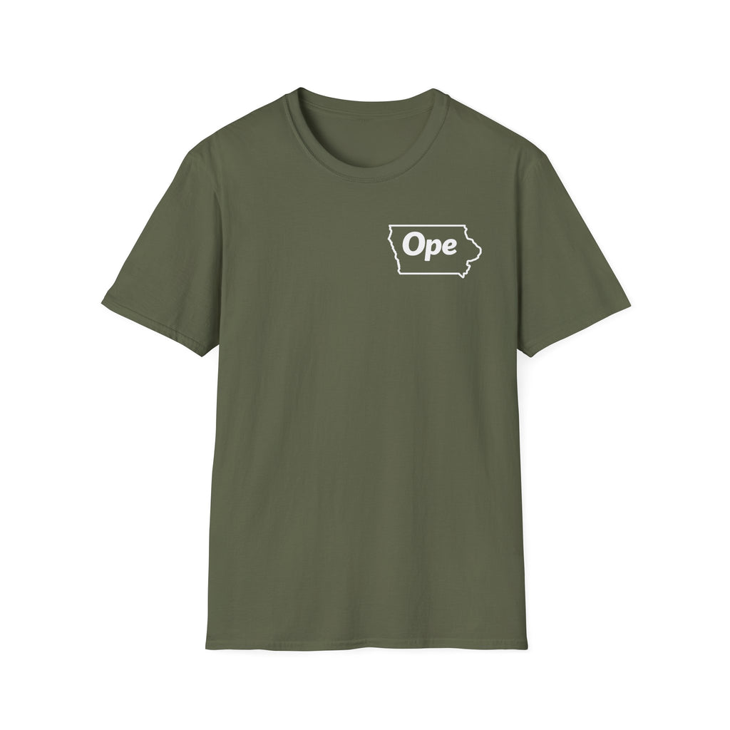 Ope Iowa Shirt | Midwest Humor T-Shirt | Funny Iowa Gift