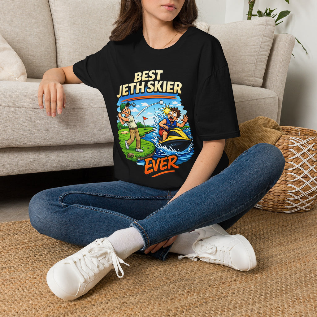 Best Jet Skier Funny Golf Shirt | Bad Golf Humor Tee | Golf Gift