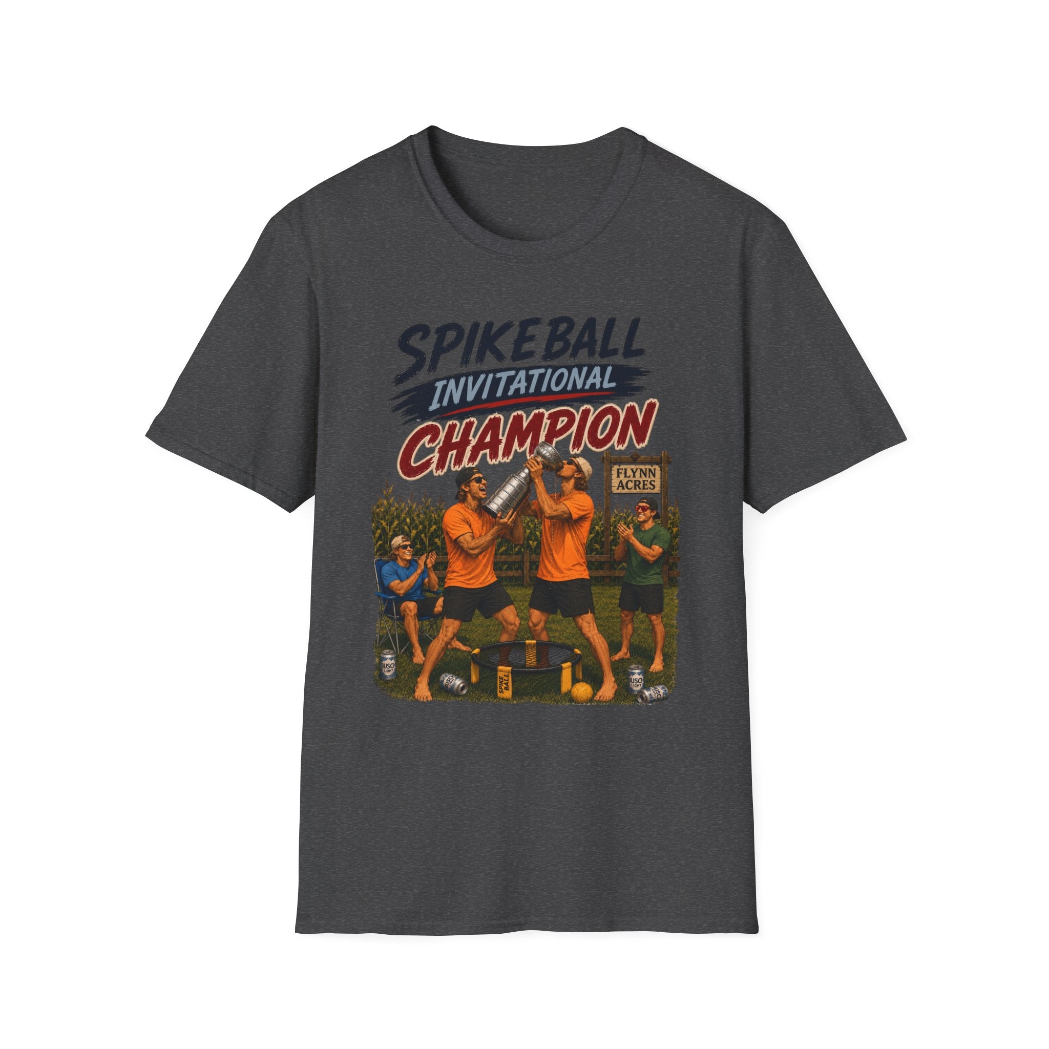 Spikeball Invitational Champion T-Shirt — SteamyJay Custom Client Design